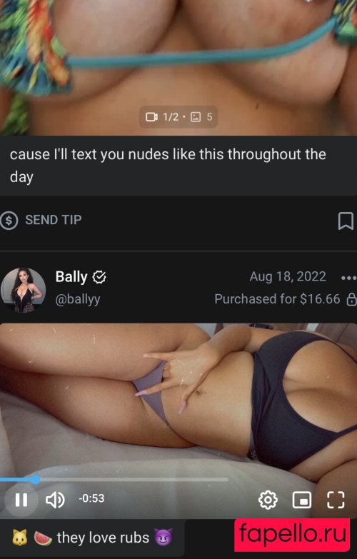 Ballyy Nude Onlyfans Photo 35