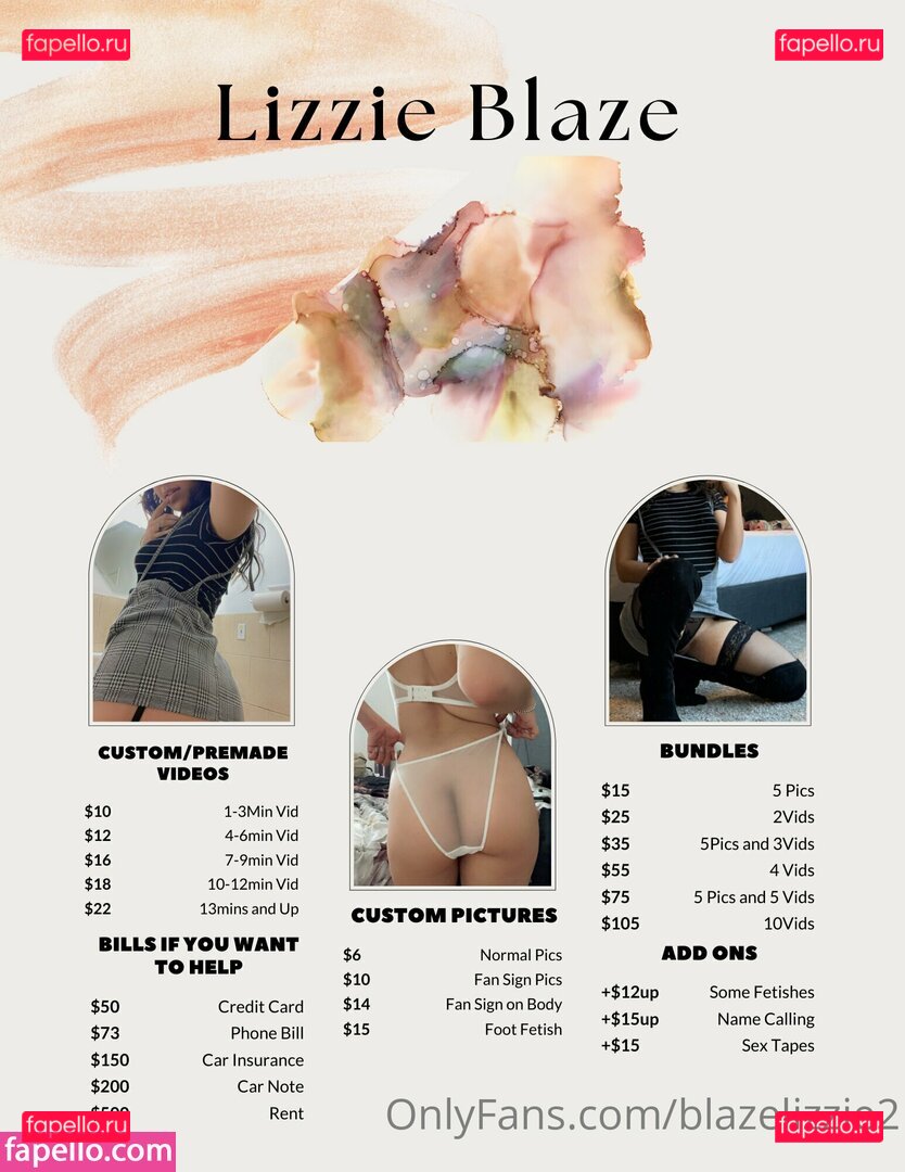 blazelizzie2 Nude Onlyfans Photo 10