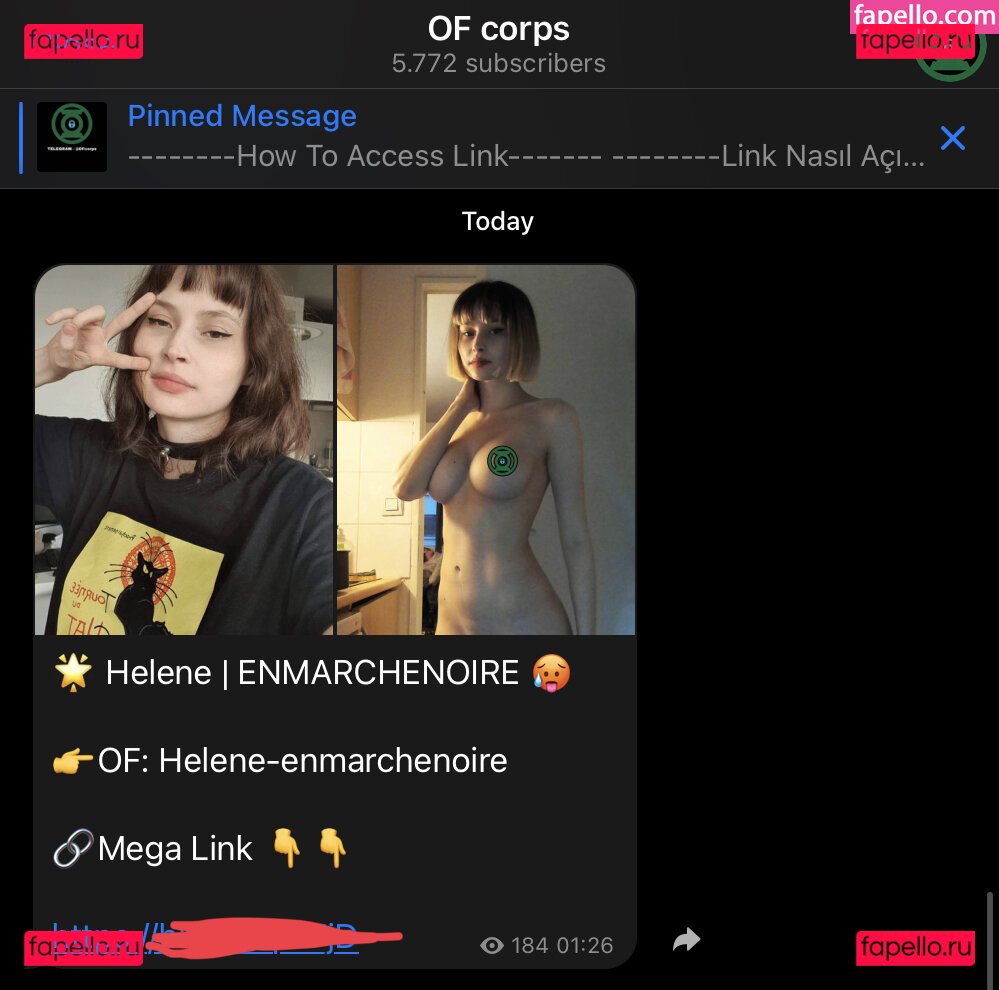 Enmarchenoire / helene-enmarchenoire Onlyfans Photo Gallery 