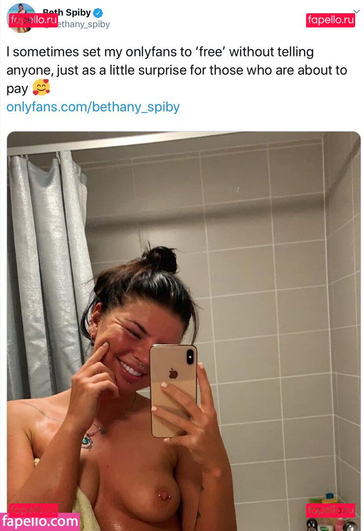 Beth Spiby / bethany_spiby / bethspiby_ / https: Onlyfans Photo Gallery 