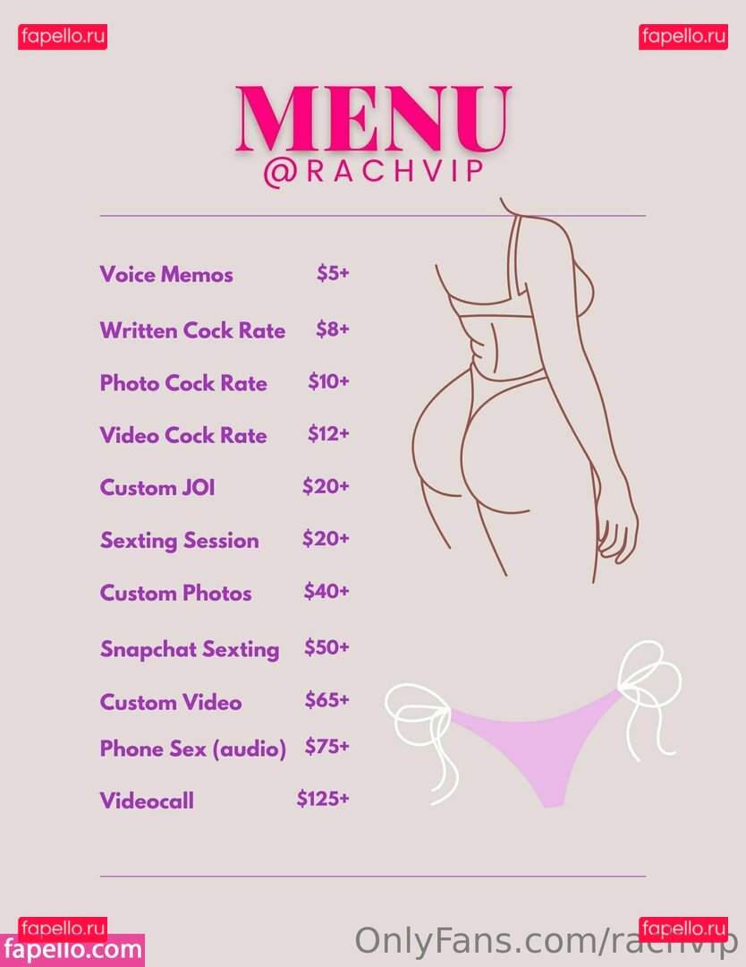 rachvip Onlyfans Photo Gallery 