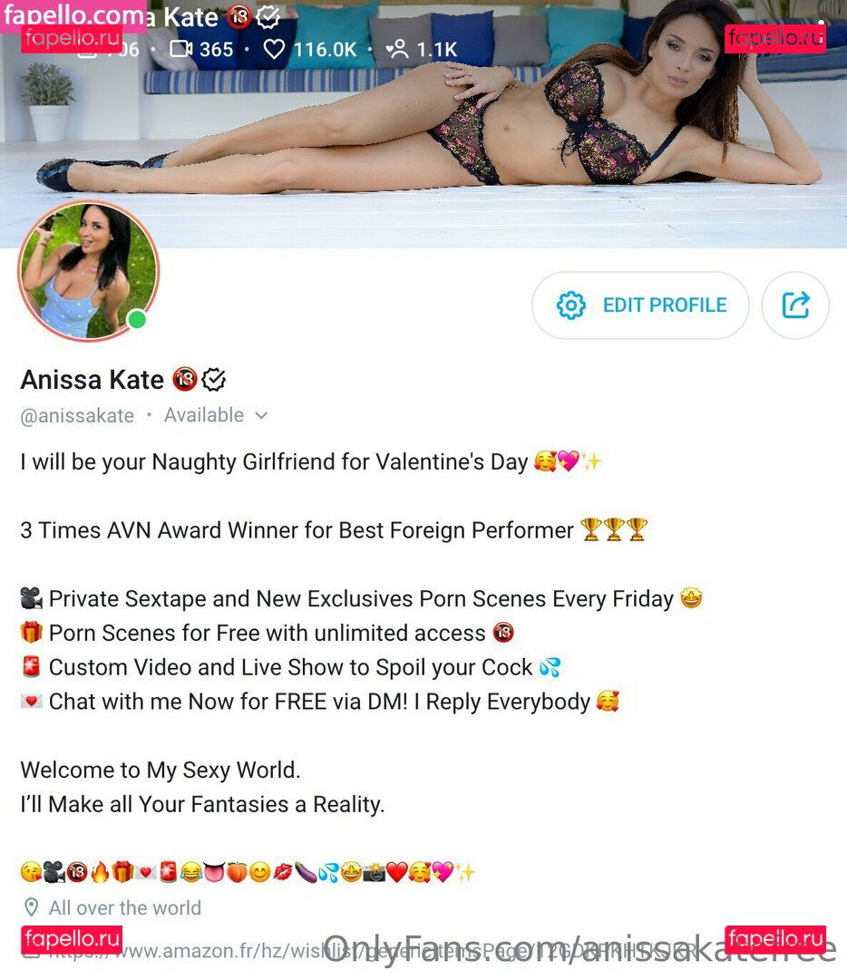 anissakatefree / anissakateoff Onlyfans Photo Gallery 