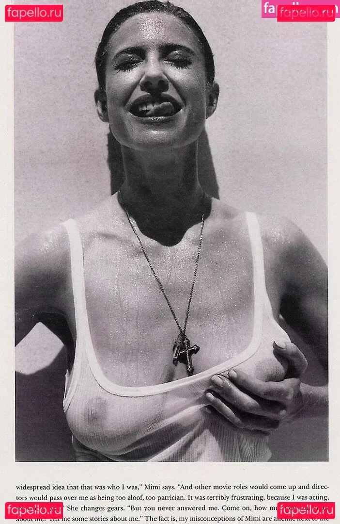 Mimi Rogers Onlyfans Photo Gallery 