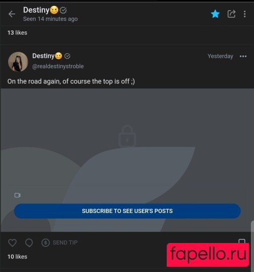 Realdestinystroble / destinystroble_official / itstacticaltimesomewhere Onlyfans Photo Gallery 