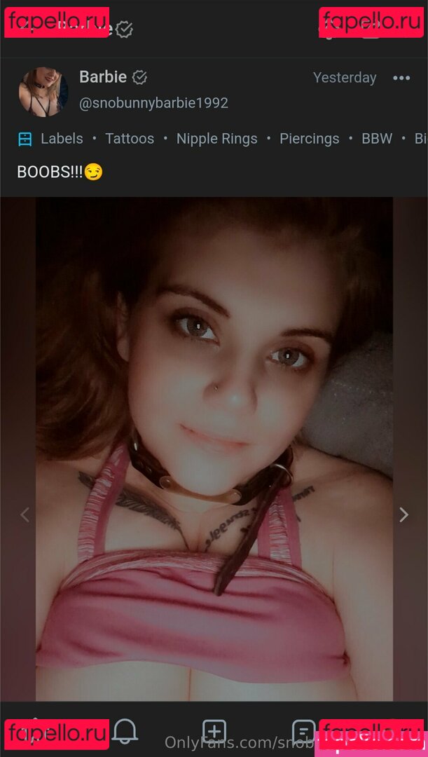snobunnybarbie92 Nude Onlyfans Photo 5