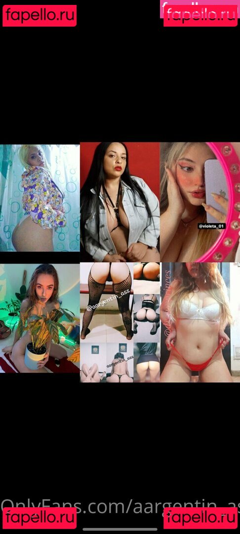 aargentin_ass Onlyfans Photo Gallery 