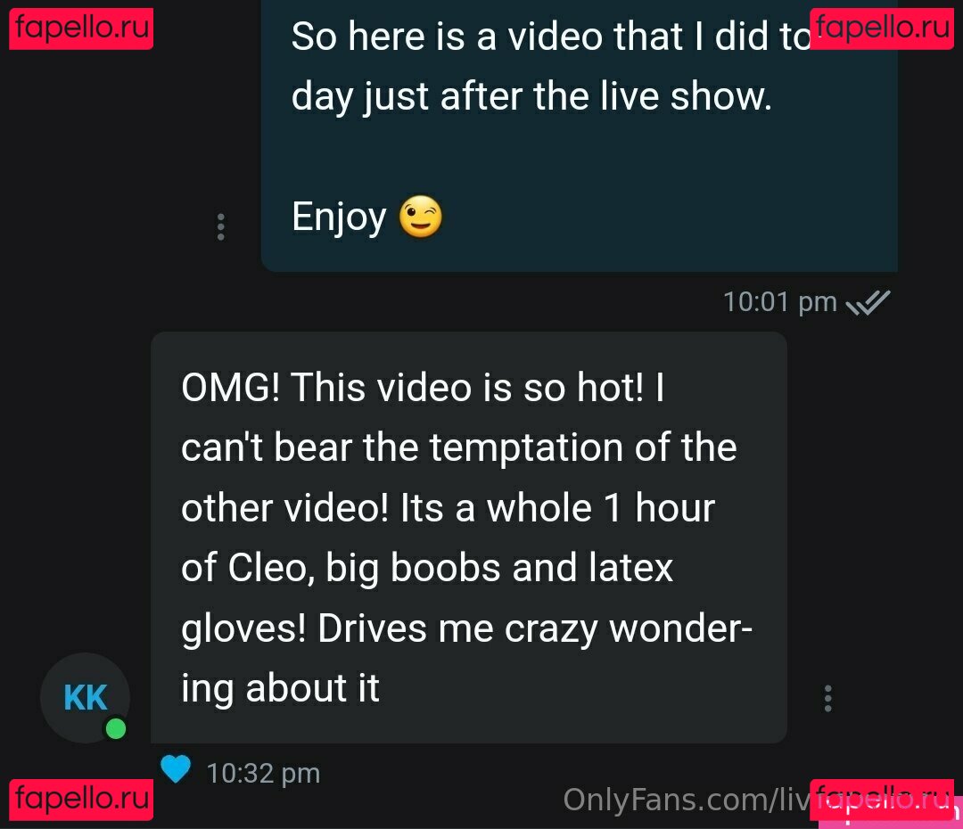 livecleo / livecleofree Nude Onlyfans Photo 10