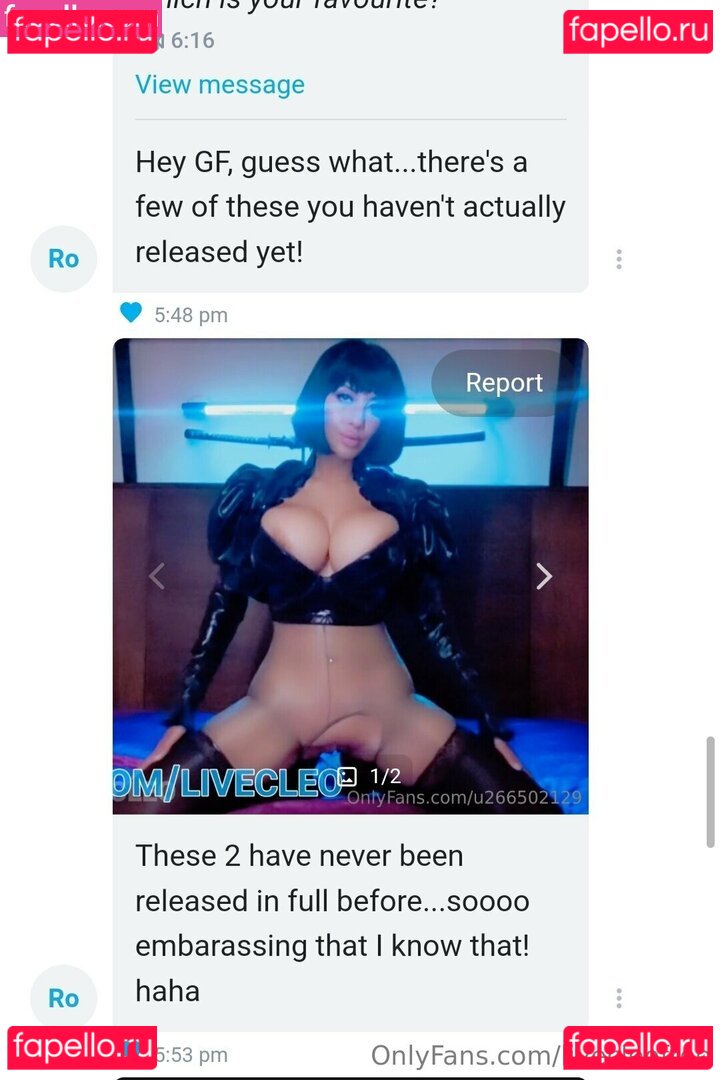 livecleo / livecleofree Nude Onlyfans Photo 9