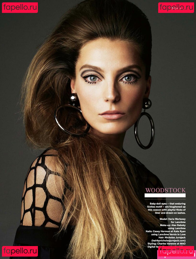 Daria Werbowy / dotwillow / iamdwerbowy Onlyfans Photo Gallery 