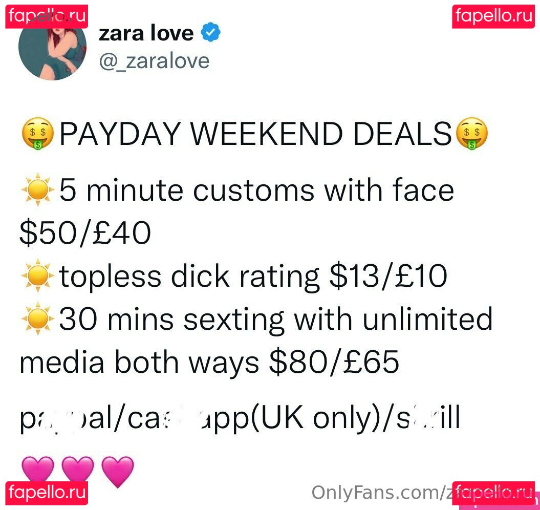 zara_free / zaraafree Onlyfans Photo Gallery 