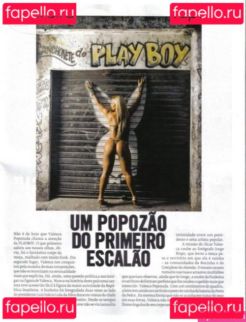 Valeska Popozuda / valescapopozuda / wallace68229301 Onlyfans Photo Gallery 