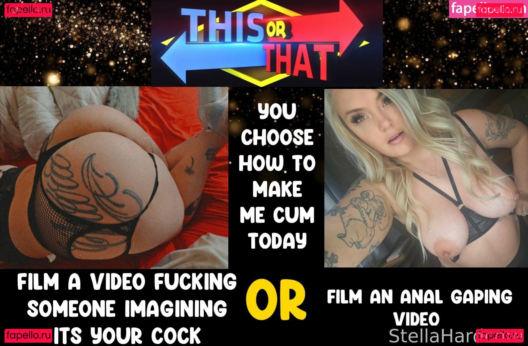 cockswanted / https: / realstellahardcore Onlyfans Photo Gallery 