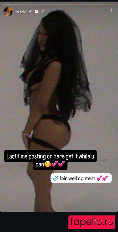Aya Tanjali / Aya Tanjali/ayatanjali/ayaminaj_ / ayaatanjali Nude Onlyfans Photo 5