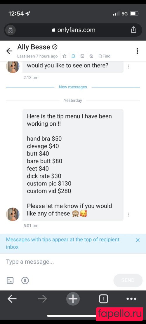 Allybess / allybesse Nude Onlyfans Photo 11