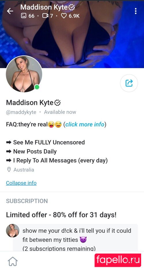 maddykyte Nude Onlyfans Photo 8