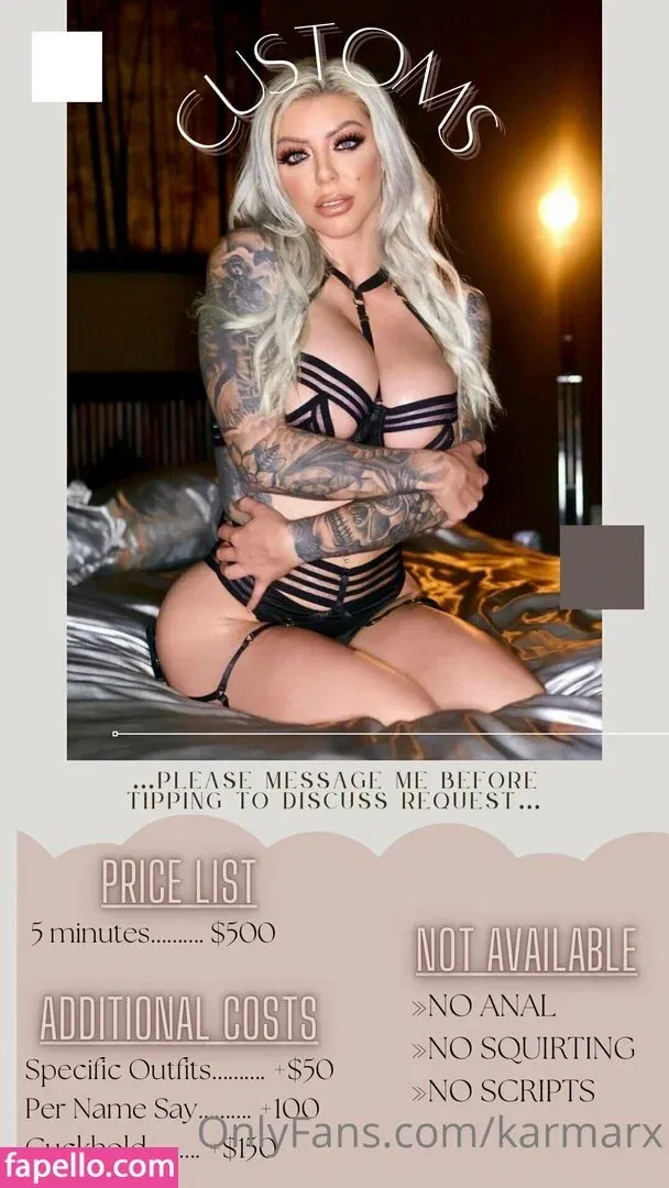 karmarx Onlyfans Photo Gallery 