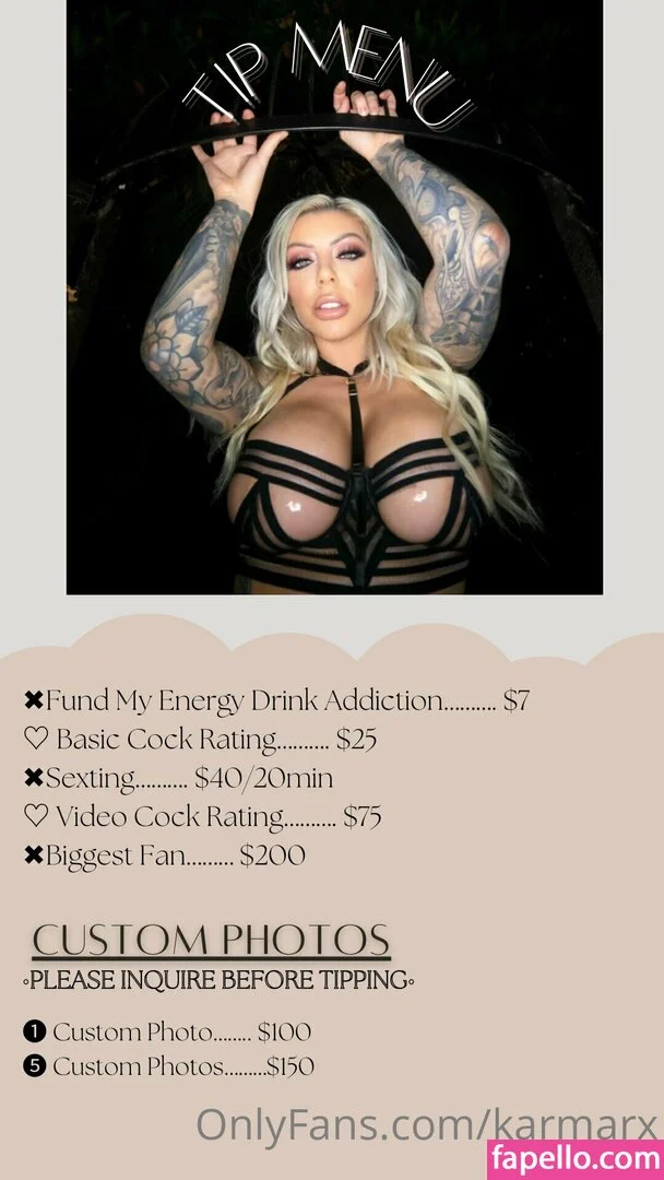 karmarx Onlyfans Photo Gallery 