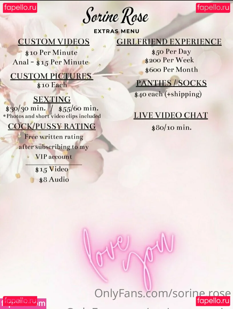 Rose.uk.vip Onlyfans Photo Gallery 