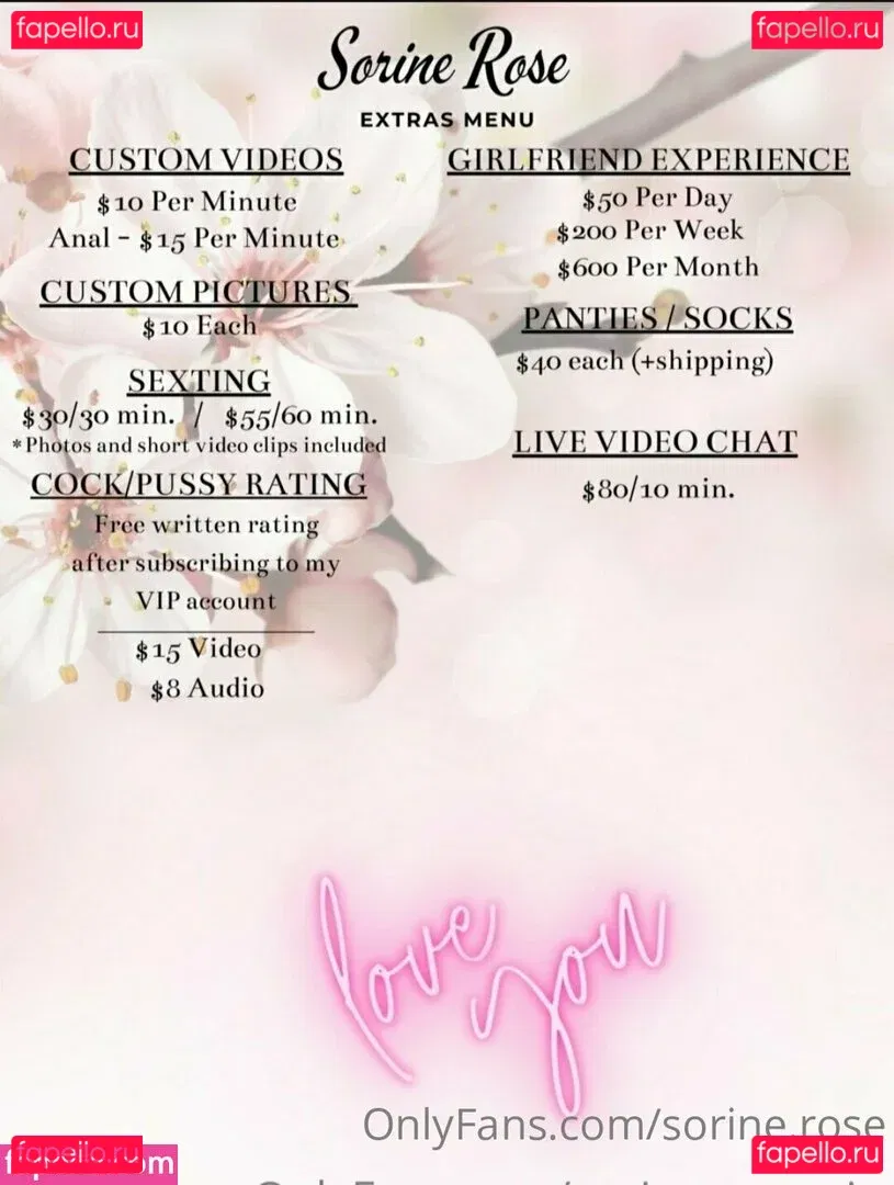 Rose.uk.vip Onlyfans Photo Gallery 