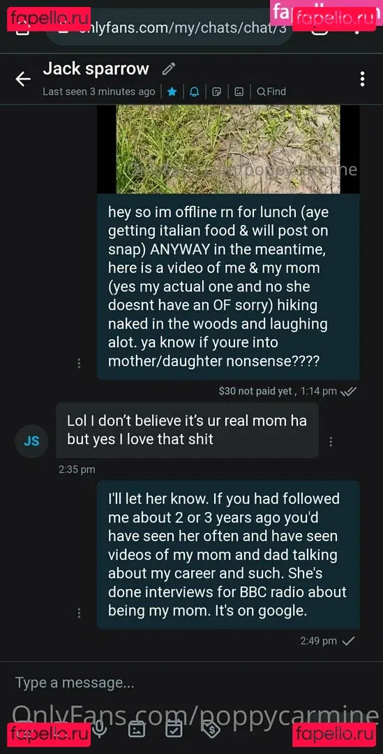 poppycarmine Onlyfans Photo Gallery 