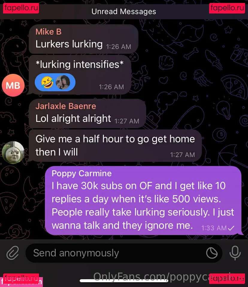 poppycarmine Onlyfans Photo Gallery 