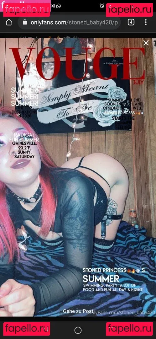 Stoned_baby420 Onlyfans Photo Gallery 