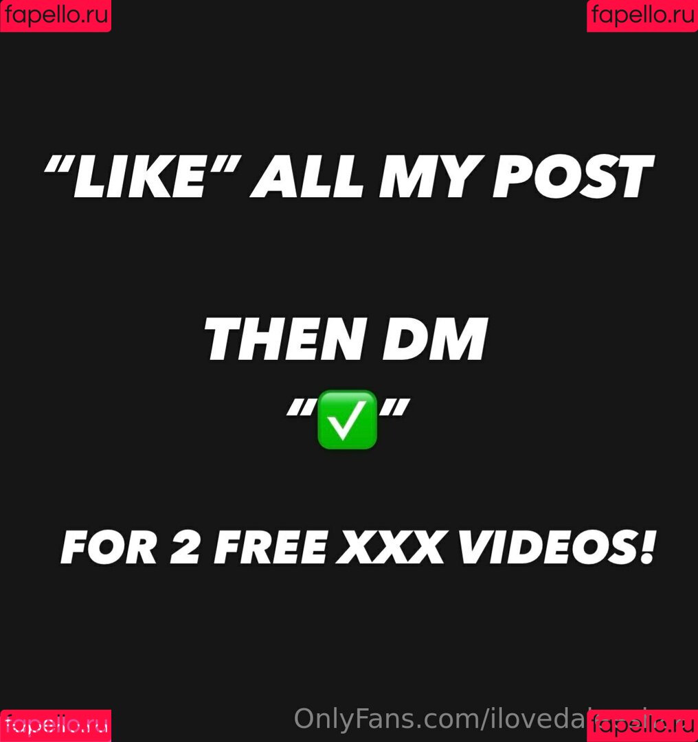 ilovedaleeshaa Onlyfans Photo Gallery 