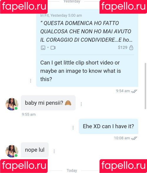 fitnessIri Onlyfans Photo Gallery 