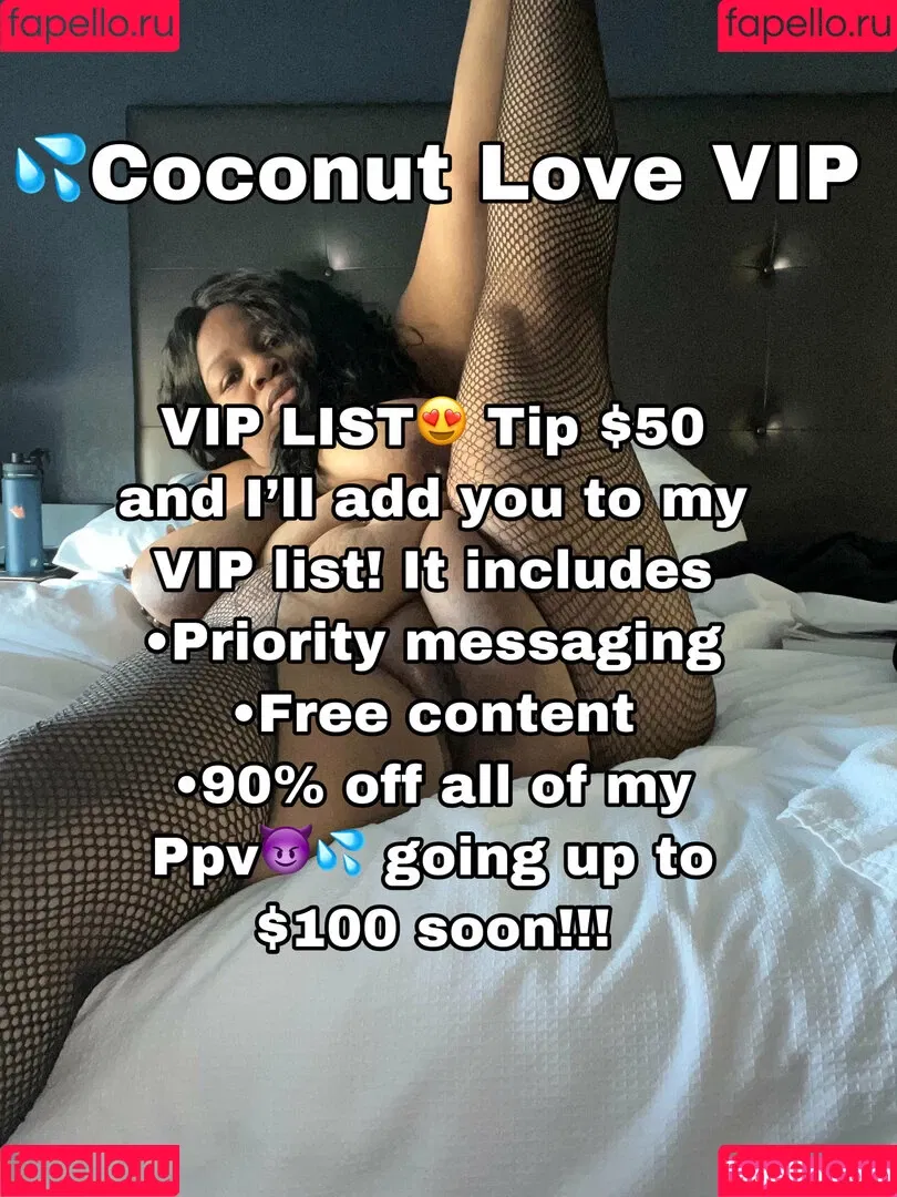 coconutluv Onlyfans Photo Gallery 