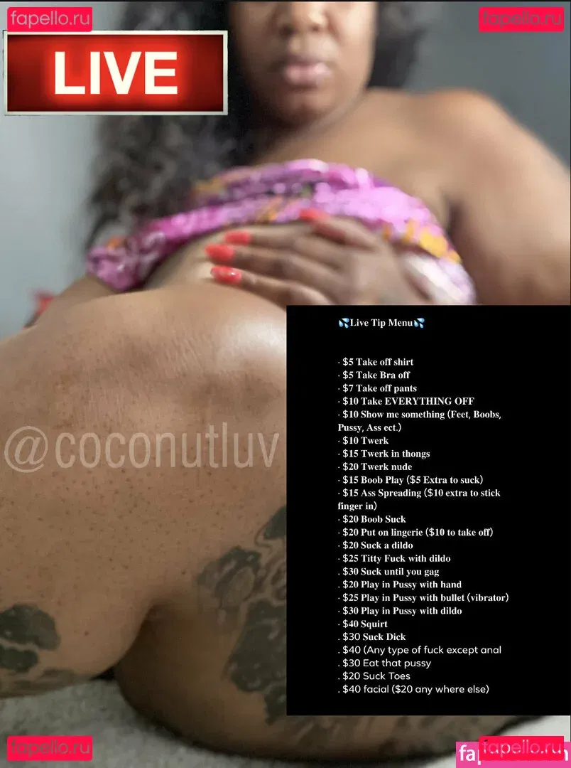 coconutluv Onlyfans Photo Gallery 