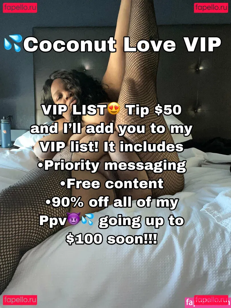 coconutluv Onlyfans Photo Gallery 