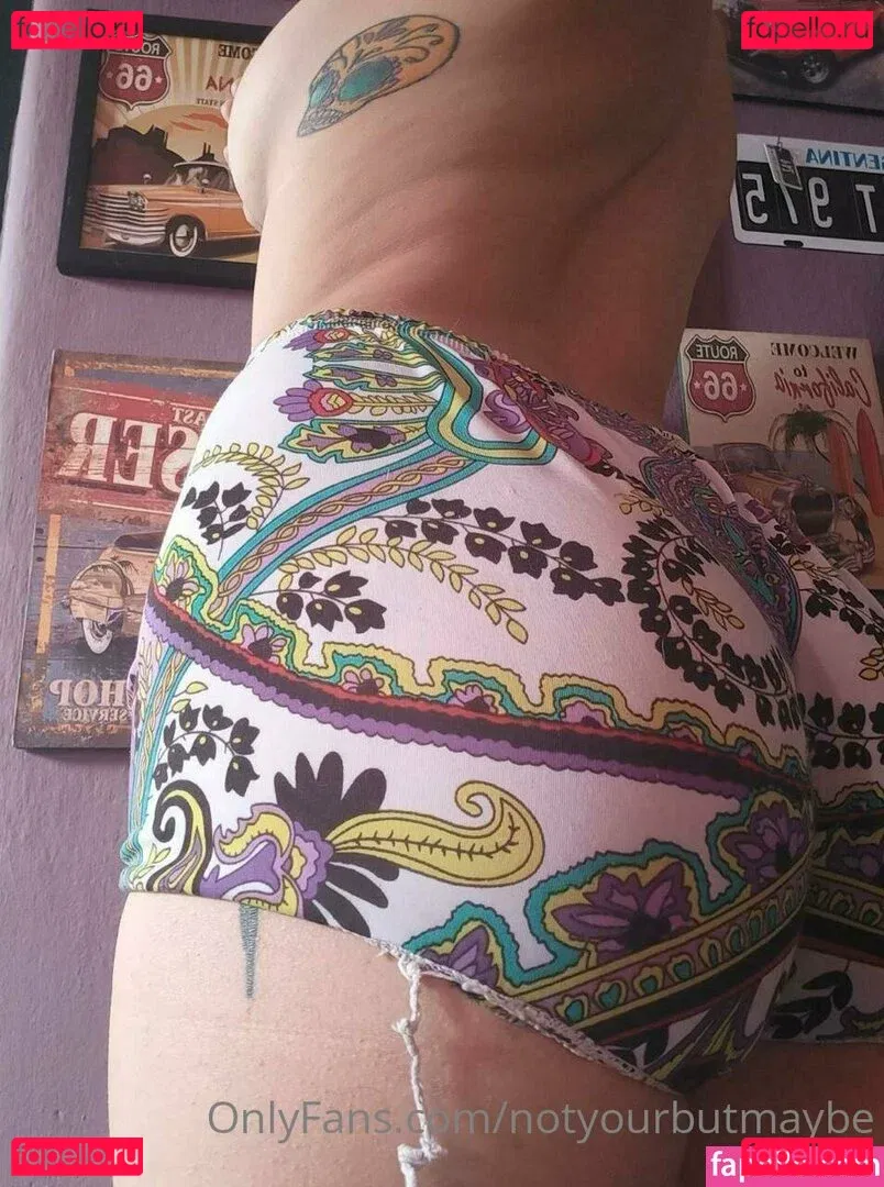 notyourbutmaybe Onlyfans Photo Gallery 