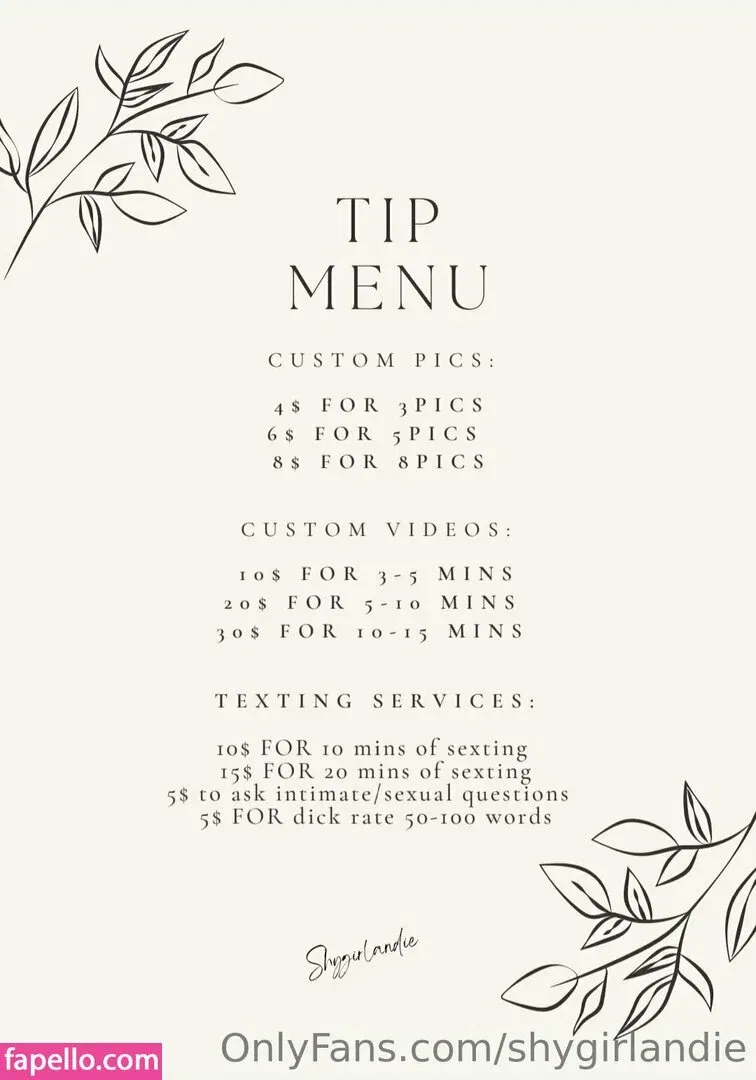 shygirlandie Onlyfans Photo Gallery 