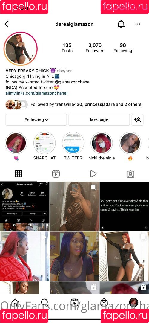 glamazonchanelr Onlyfans Photo Gallery 