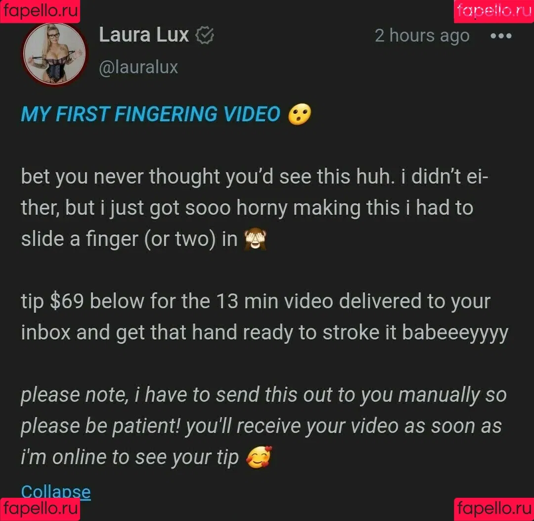 Laura Lux Onlyfans Photo Gallery 