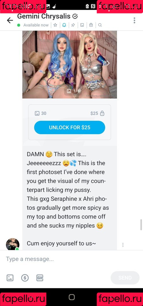 Gemini Chrysalis Onlyfans Photo Gallery 
