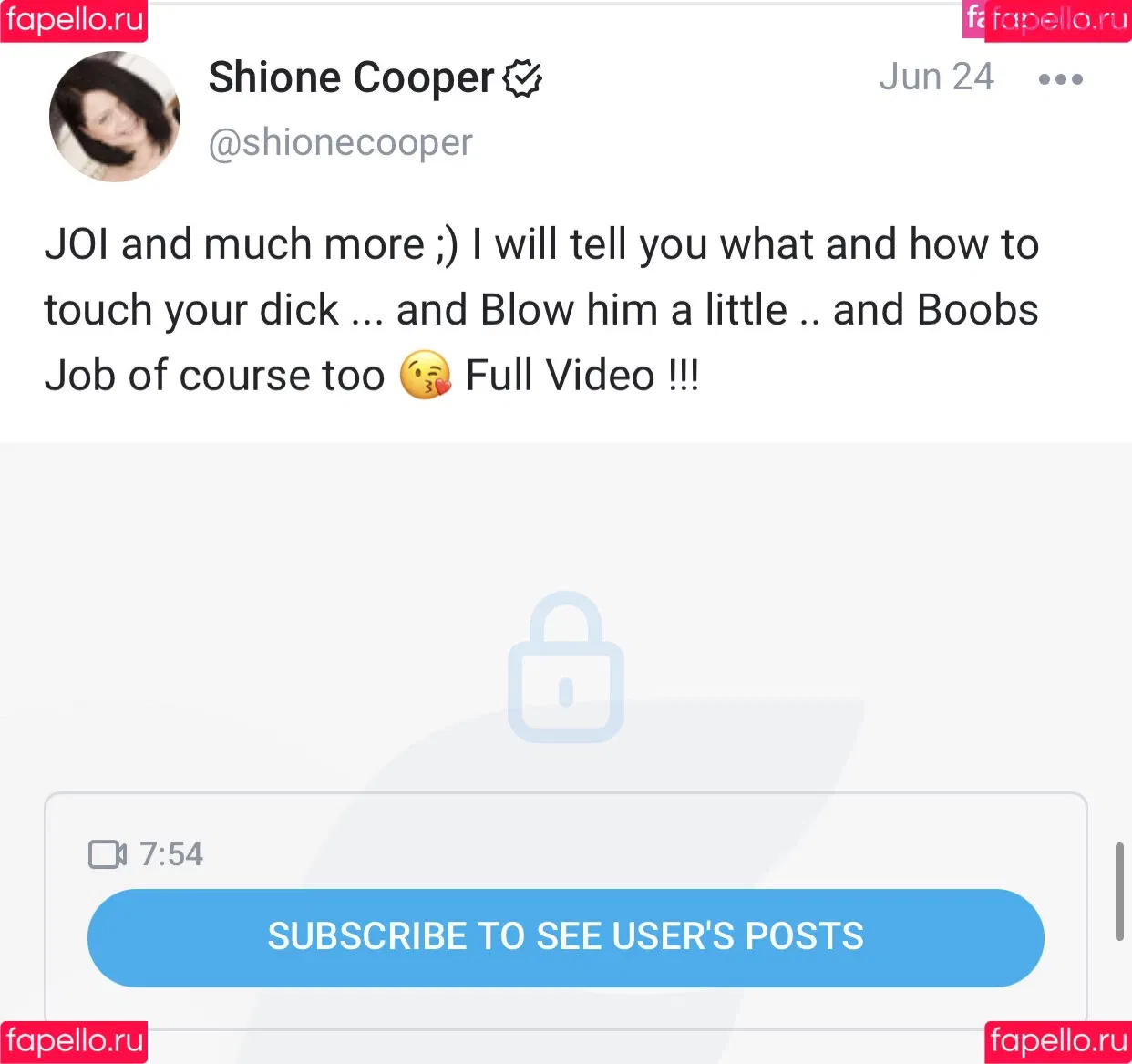 Shione Cooper Onlyfans Photo Gallery 
