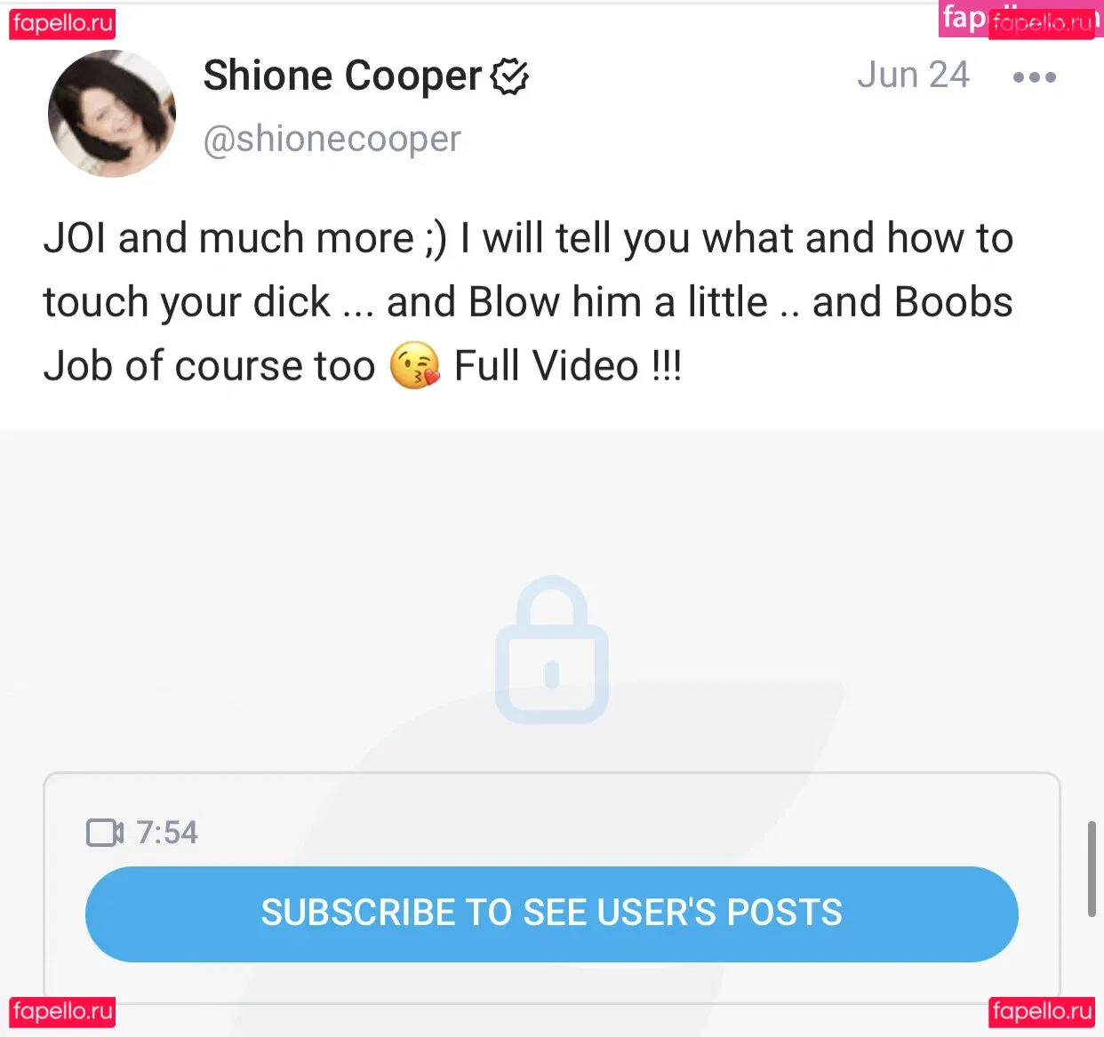 Shione Cooper Onlyfans Photo Gallery 