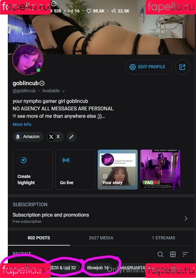 Goblincub Onlyfans Photo Gallery 