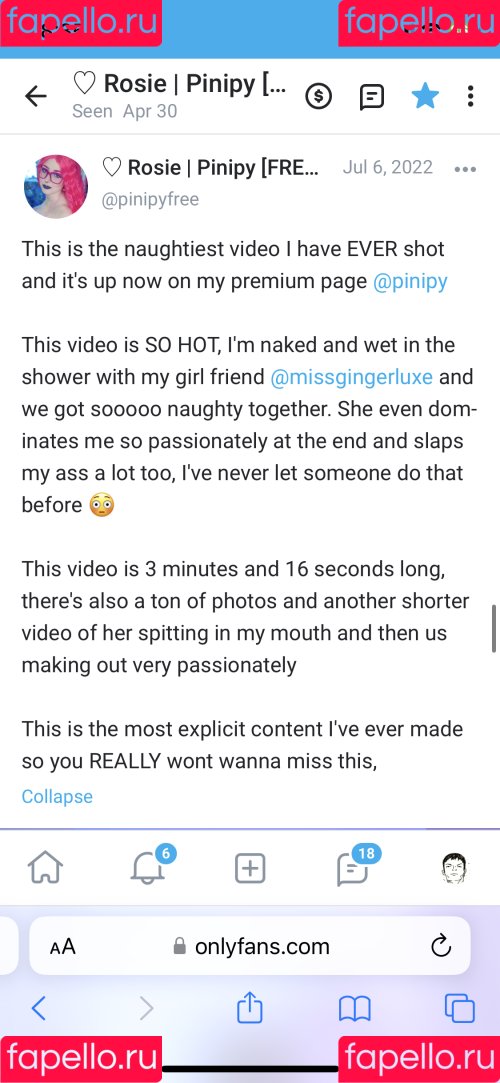 Pinipy Onlyfans Photo Gallery 