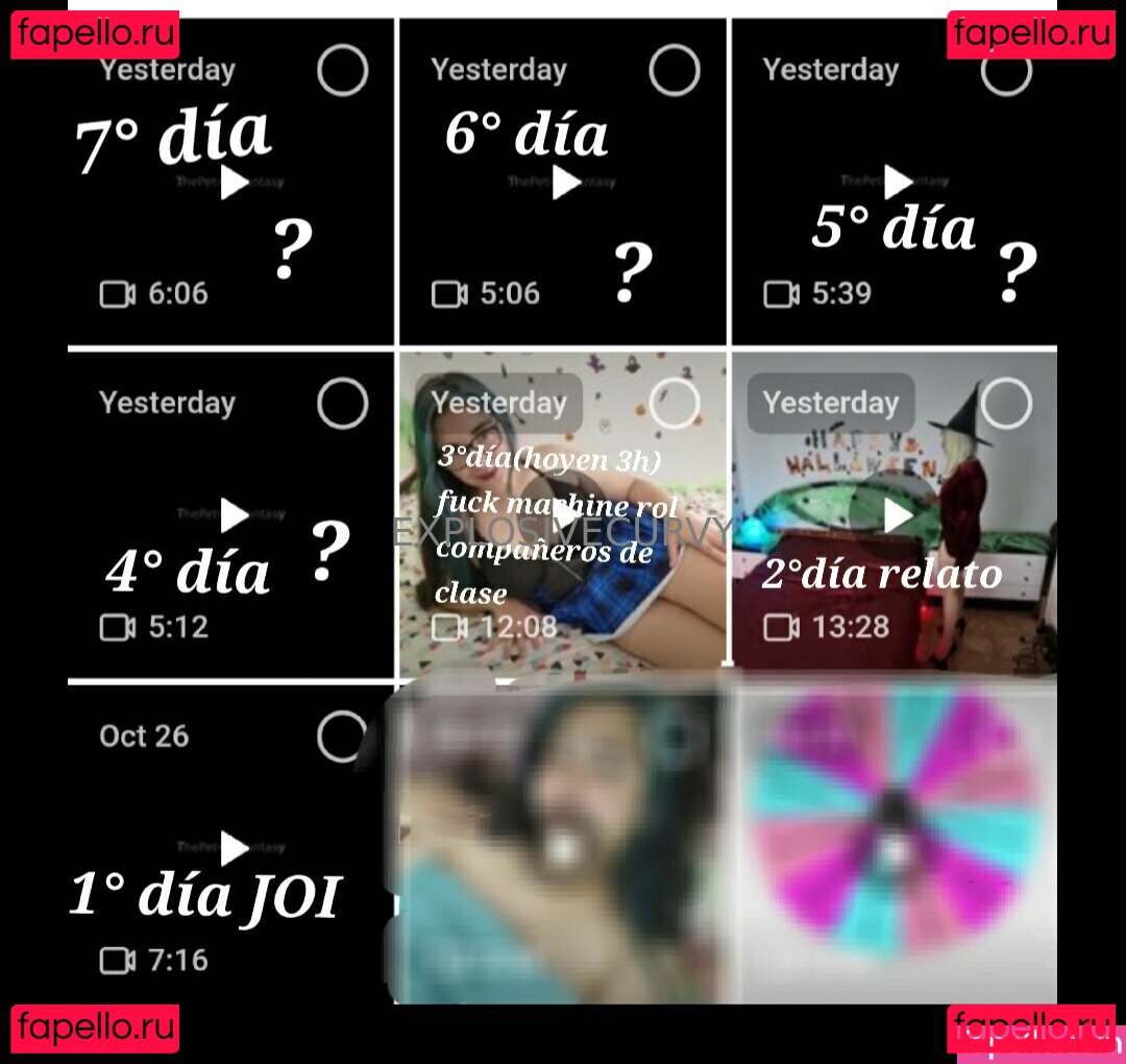 explosivecurvy Onlyfans Photo Gallery 