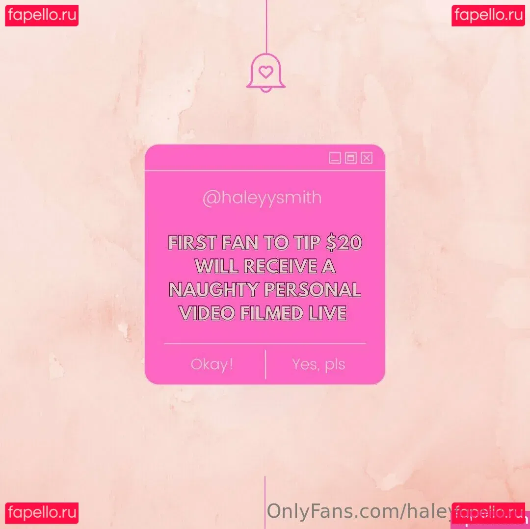haleyysmith Onlyfans Photo Gallery 