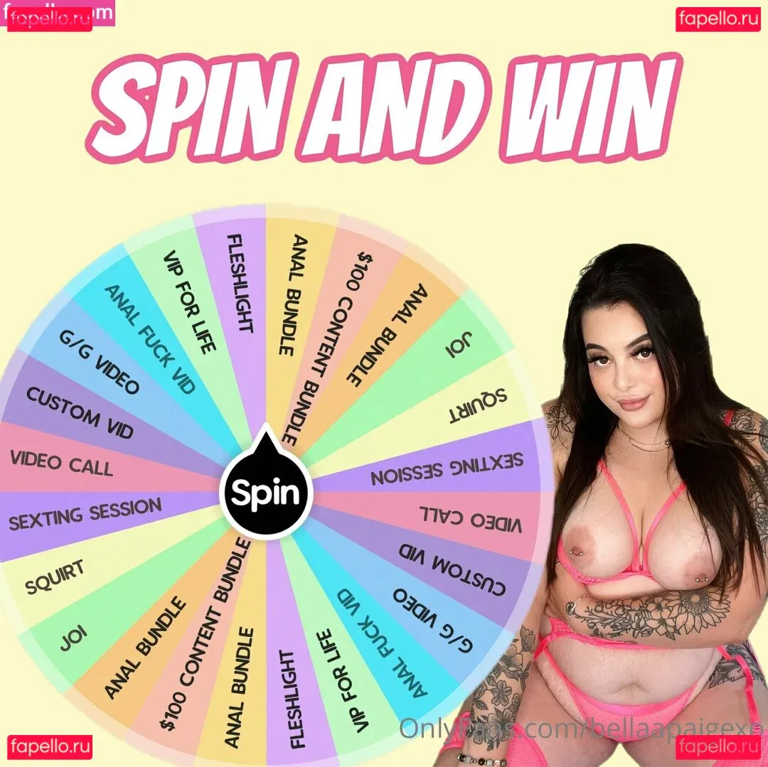 bellaapaigexo Onlyfans Photo Gallery 