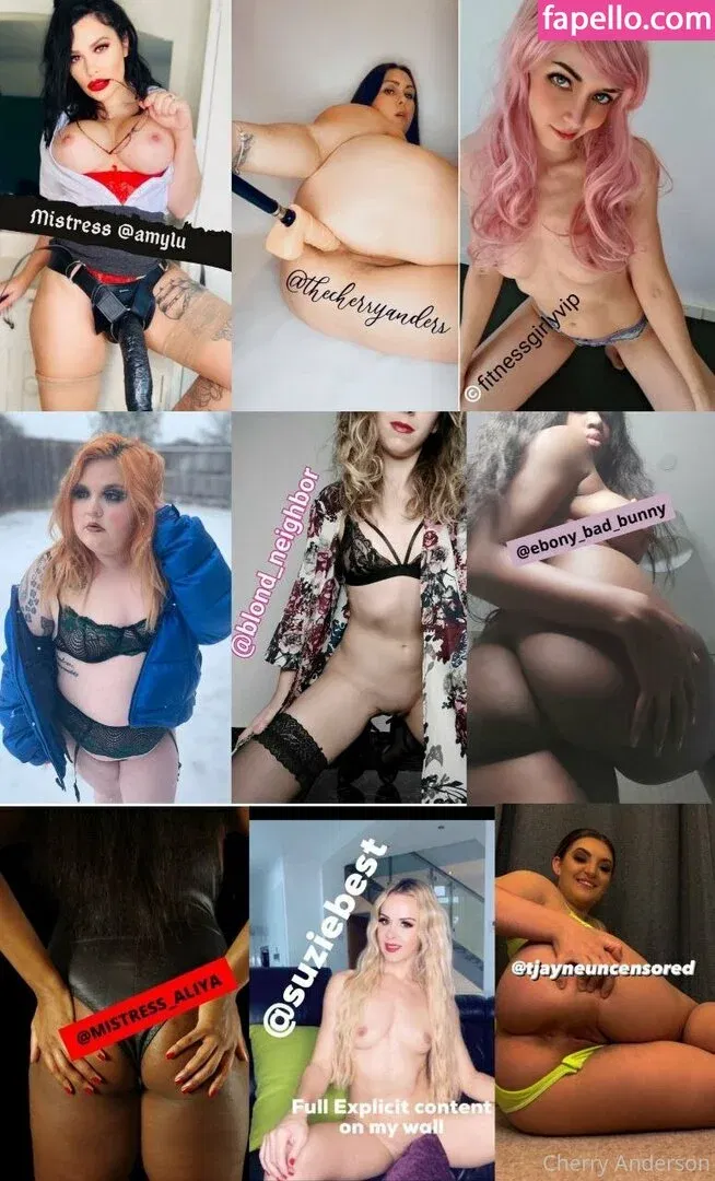 thecherryanders Onlyfans Photo Gallery 