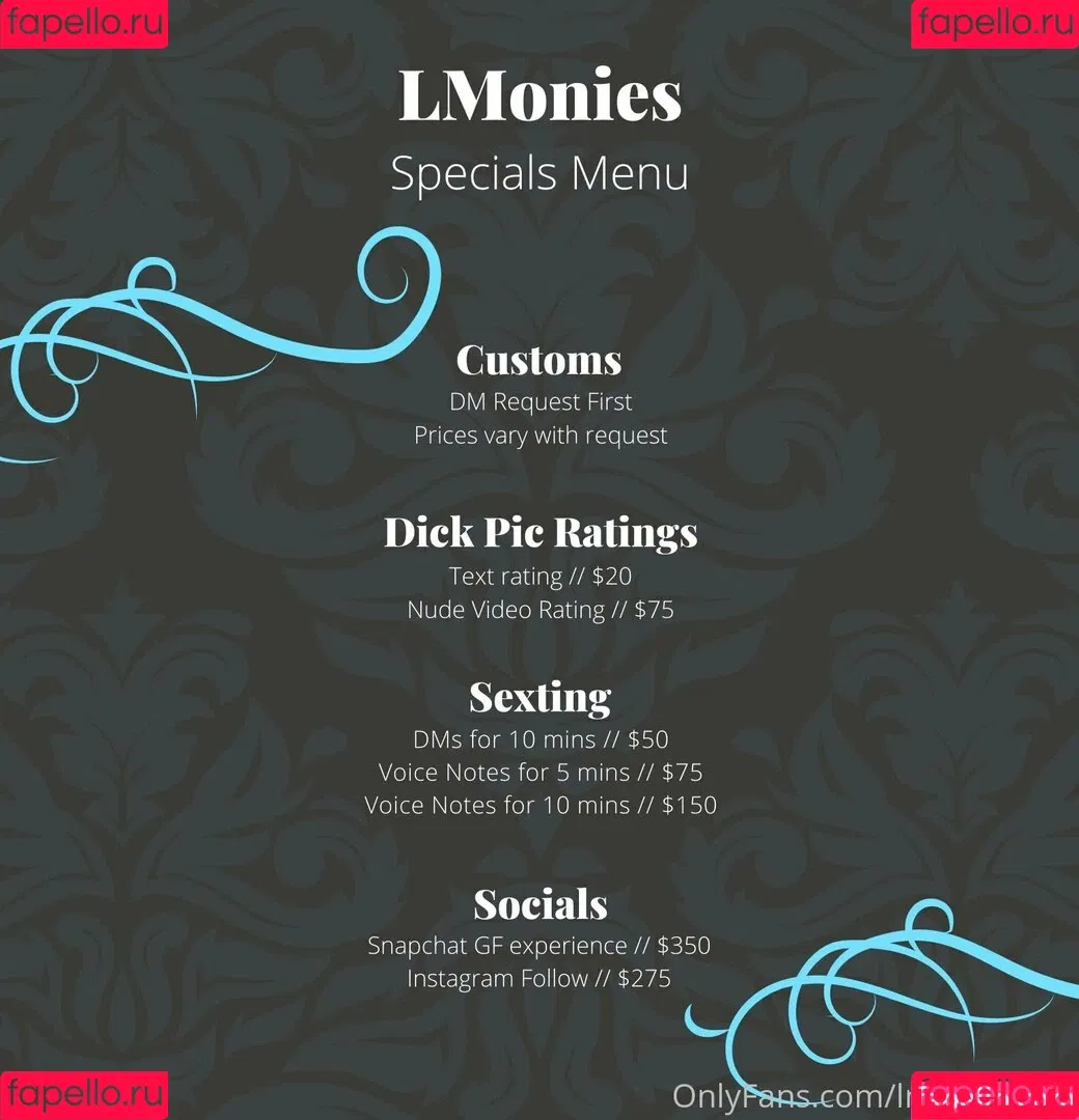 lmoniesfree Onlyfans Photo Gallery 