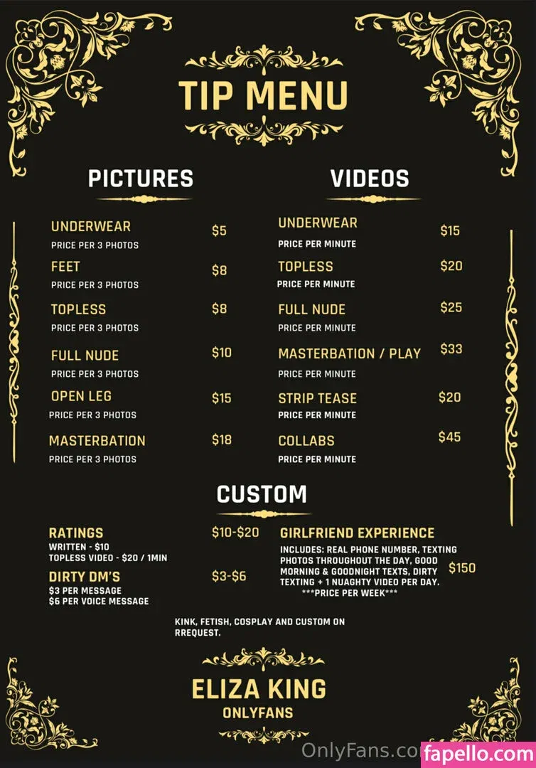 elizaking Onlyfans Photo Gallery 