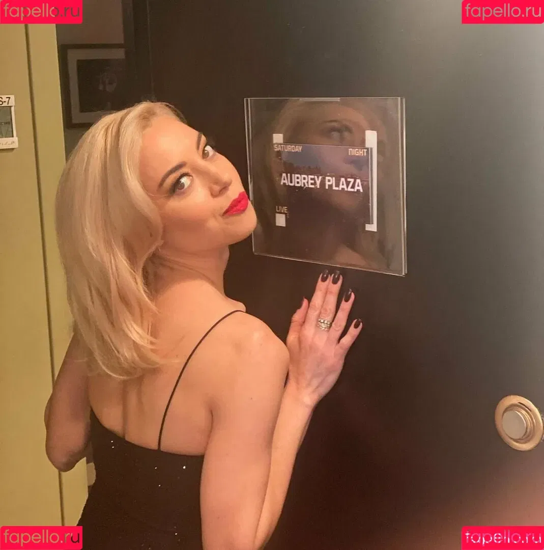 Aubrey Plaza Onlyfans Photo Gallery 
