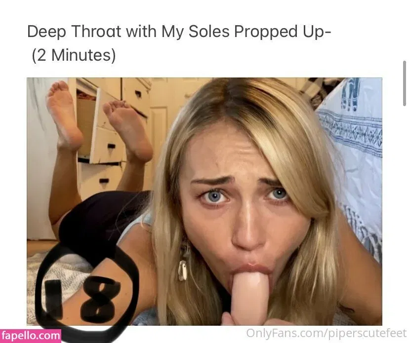 piperscutefeet Onlyfans Photo Gallery 