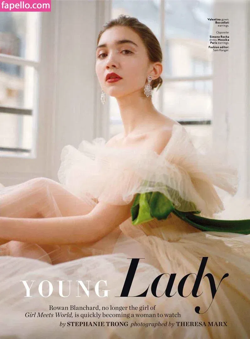 Rowan Blanchard Onlyfans Photo Gallery 