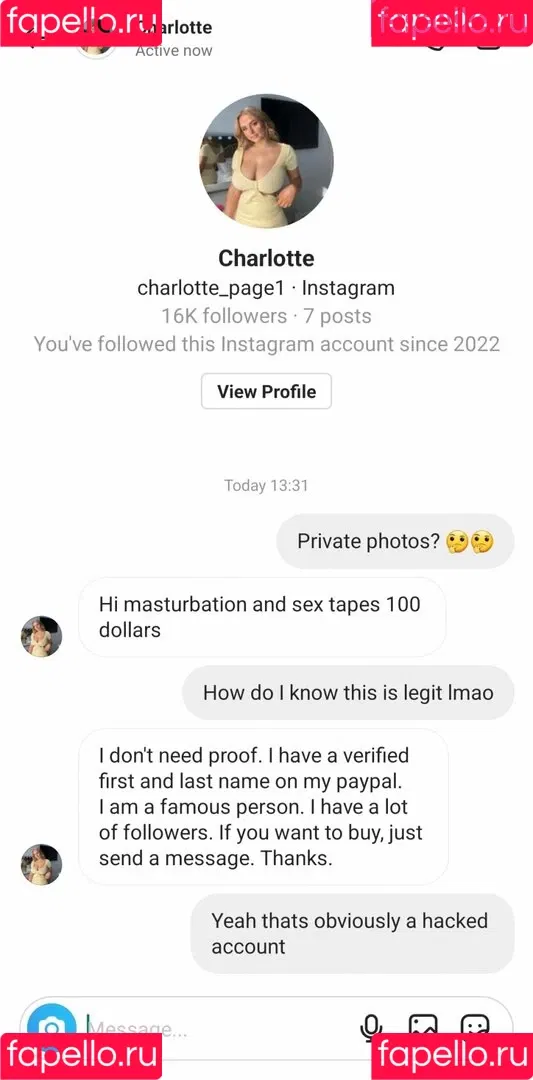 Charlotte Page Onlyfans Photo Gallery 